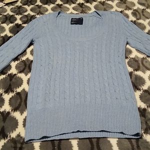American eagle light blue sweater